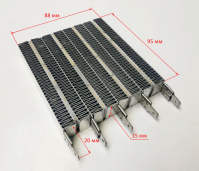 Нагревательный элемент 220V 2kW для ТЭПК-2000(10)HJV,EU-2000K(4)Eurolux BGV,2000(2) TEA,2000(2) PNV