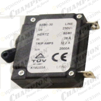 Выключатель сети GG7501E 28А