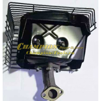 Глушитель G390-460H CH1211E STT1170Е ST1170Е ST1376E с кожухом, коллектором, решеткой