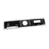 Передняя крышка панели управления и дозатора для стиральных машин Electrolux 140051209017