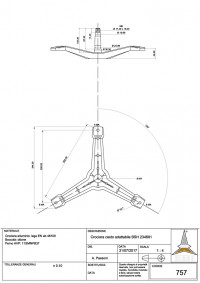 Барабан с крестовиной Bosch 234681