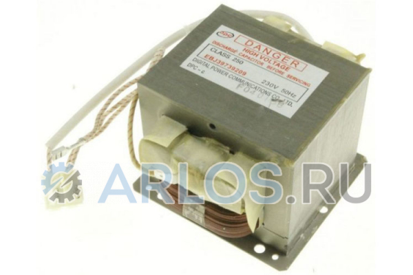 Трансформатор высоковольтный для микроволновой печи LG EBJ39739209