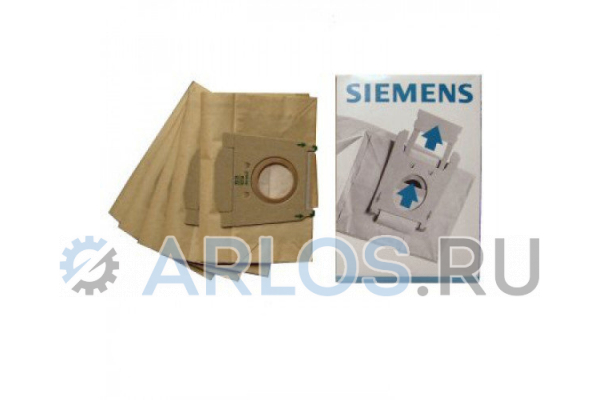 Мешок бумажный (5шт) Type A/B/C VZ51AFABC для пылесоса Bosch, Siemens 461409
