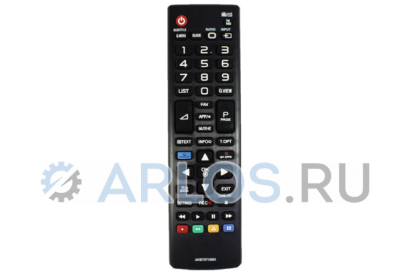 Пульт дистанционного управления для телевизора LG AKB73715601 (не оригинал)