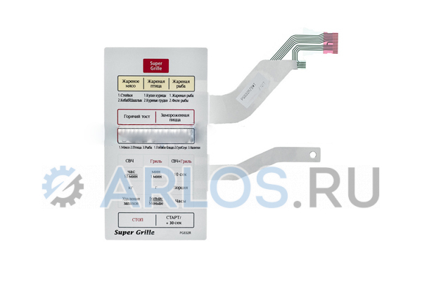 Сенсорная панель управления для СВЧ печи Samsung PG832R-S/BWT DE34-00188D