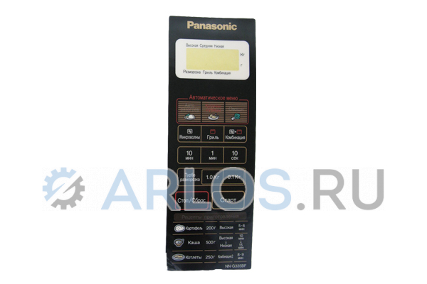 Сенсорная панель управления для СВЧ печи Panasonic NN-G335BF F630Y6R60BZP