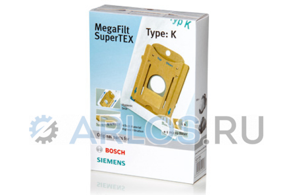 Набор мешков микроволокно Type K + фильтр BBZ41FK для пылесоса Bosch, Siemens 468265