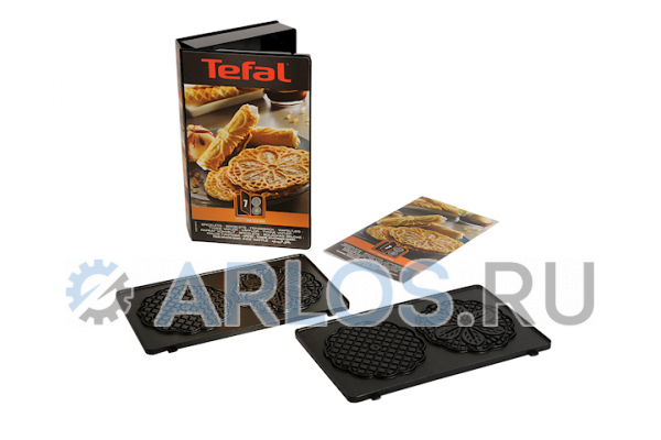 Пластины для вафельницы (бутербродницы) Tefal XA800712