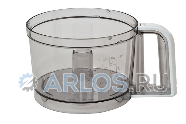 Чаша основная 1000ml для кухонного комбайна Bosch 649582
