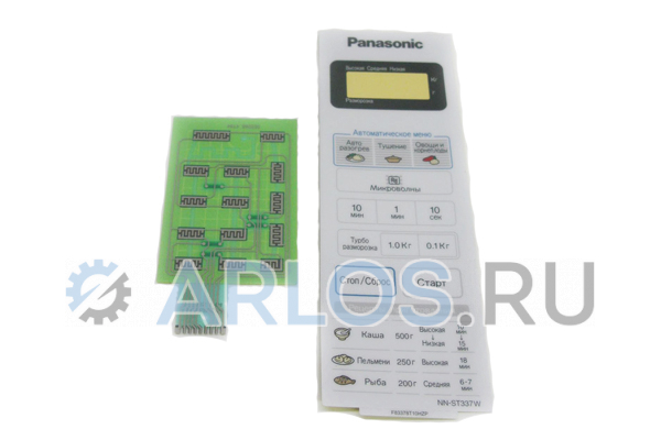 Сенсорная панель управления клавиатура для микроволновой печи Panasonic NN-ST337W F630Y8T10HZP